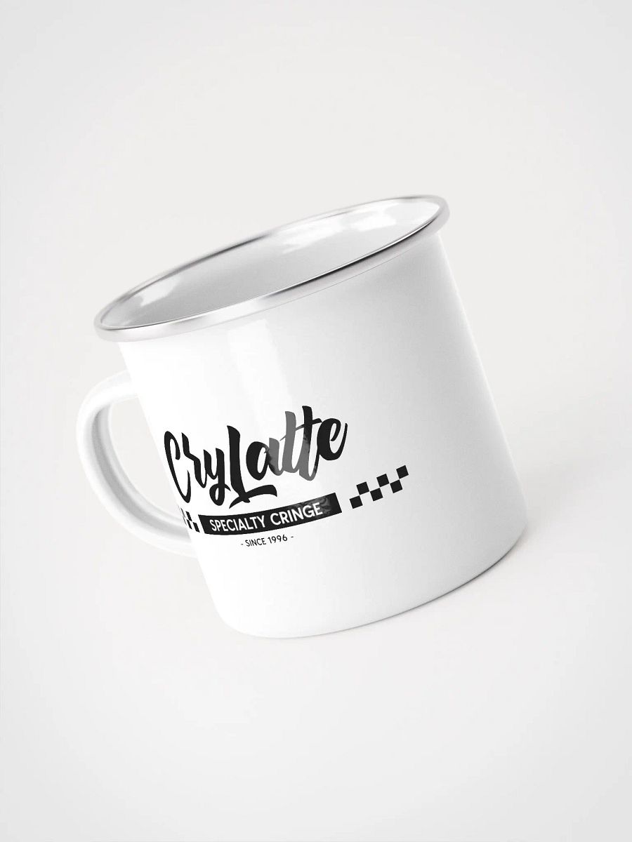 Checkered Design Enamel Mug product image (3)