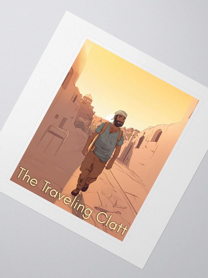 The Traveling Clatt Sticker product image (7)
