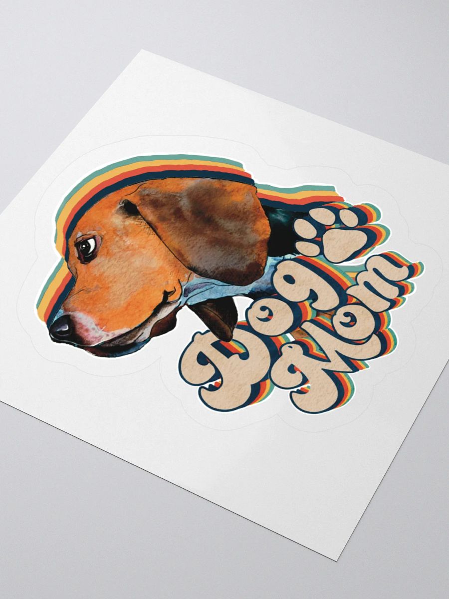 Beagle Dog Mom Sticker product image (7)