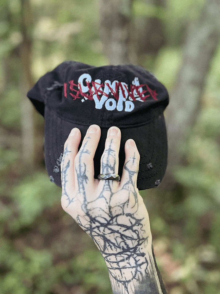 I Survived Camp Void Distressed Dad Hat product image (1)