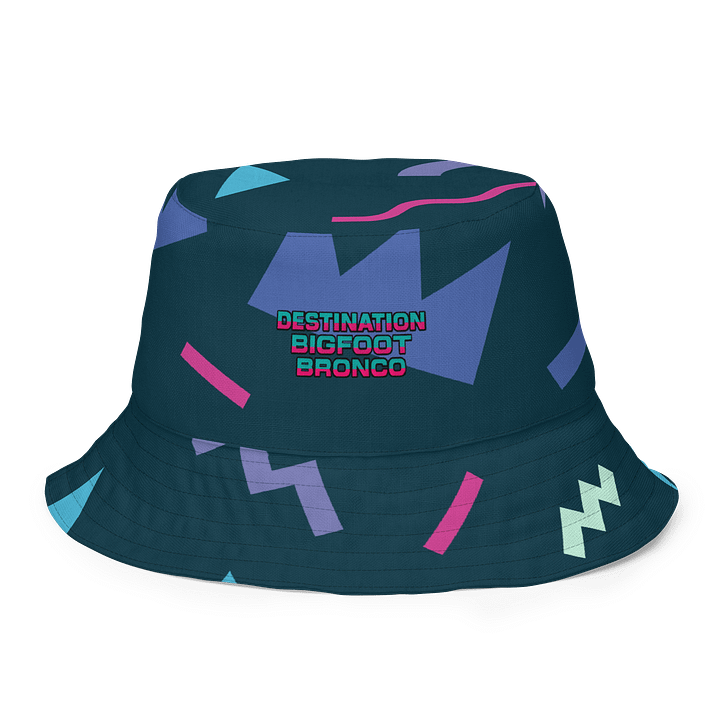 2025 Bronco Beach Bash Ocean City / Destination Bigfoot Bronco Collab | All-Over Print Retro Bucket Hat product image (2)