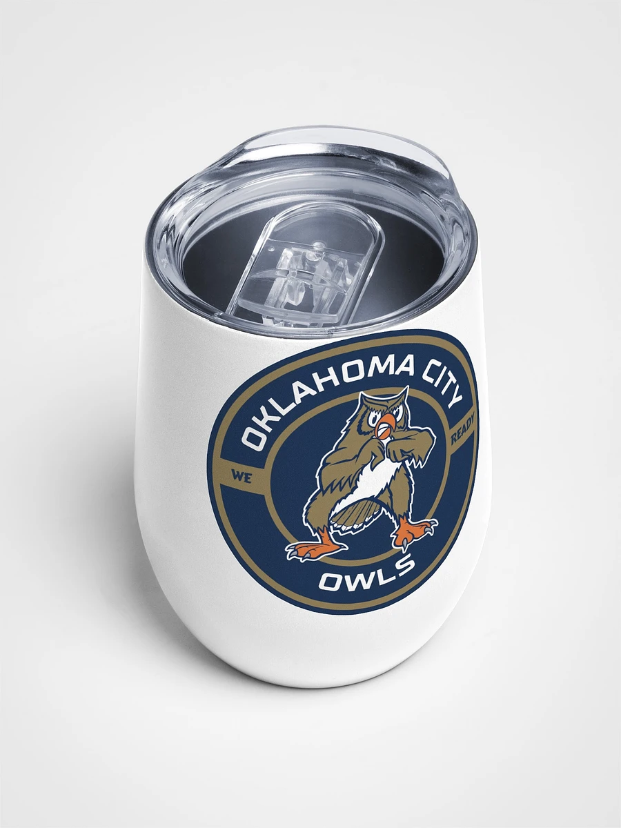 Oklahoma City Owls Wine Tumbler product image (4)