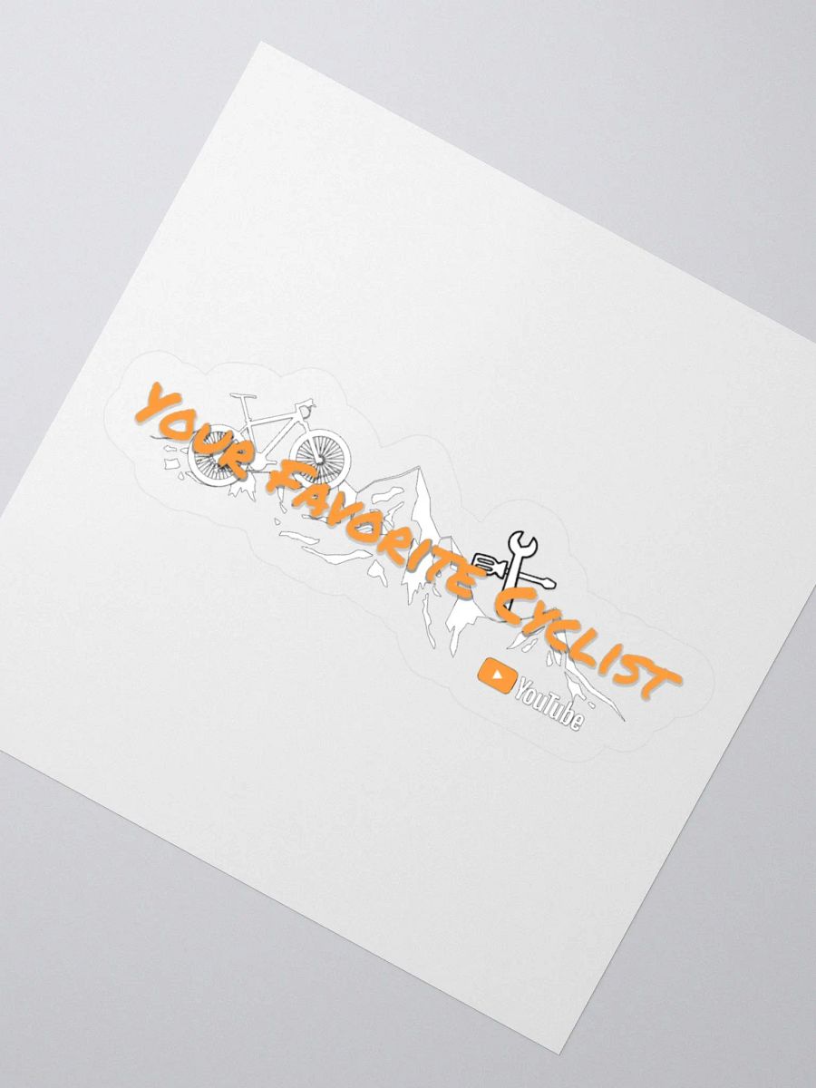 Classic Your Favorite Cyclist Sticker product image (2)