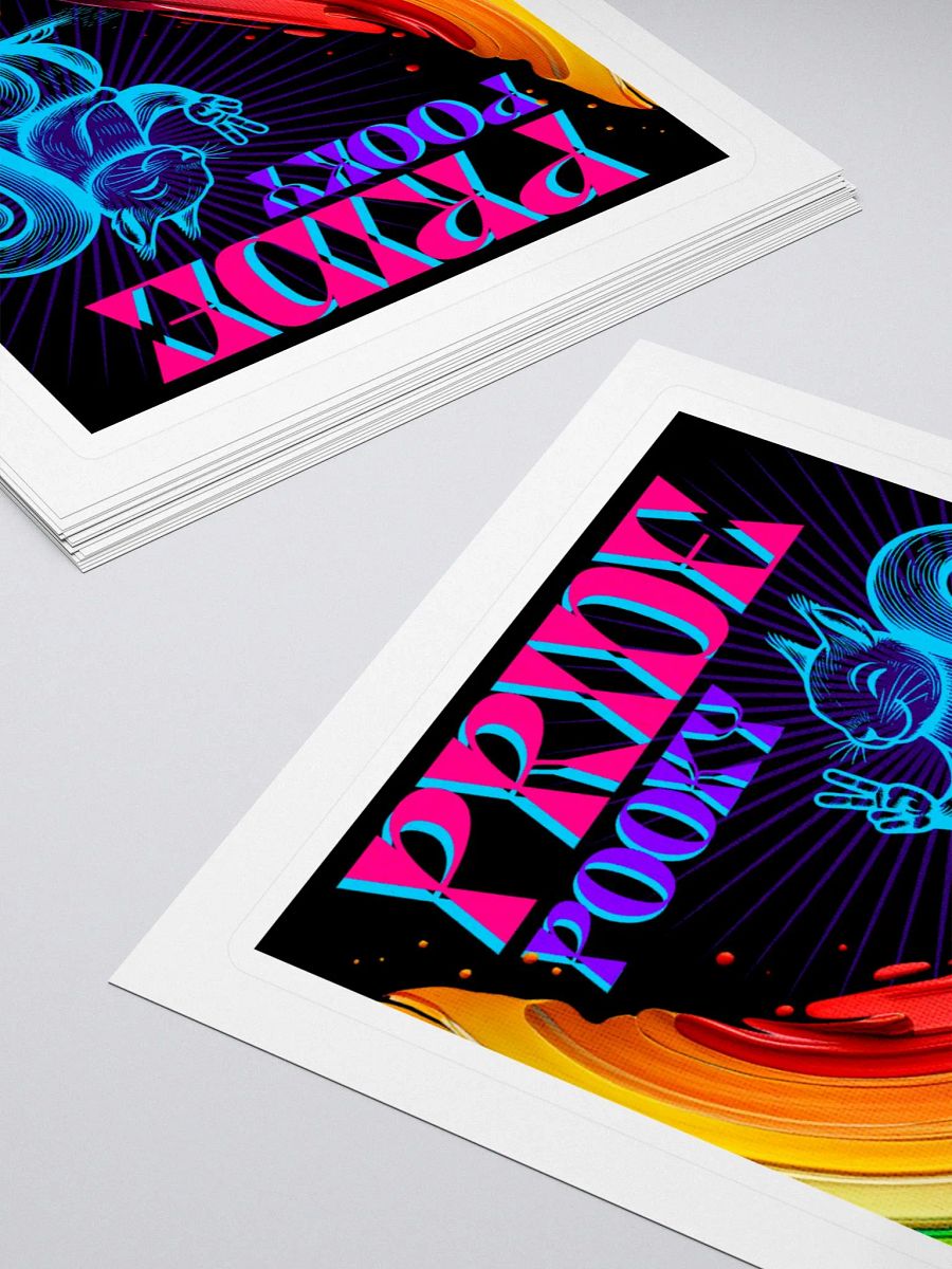 Pride Pooky Kiss Cut Stickers product image (4)