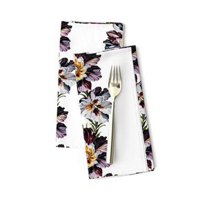 Seamless Pattern - Vertical Floral Stripes in Shades of Red and Gray product image (9)