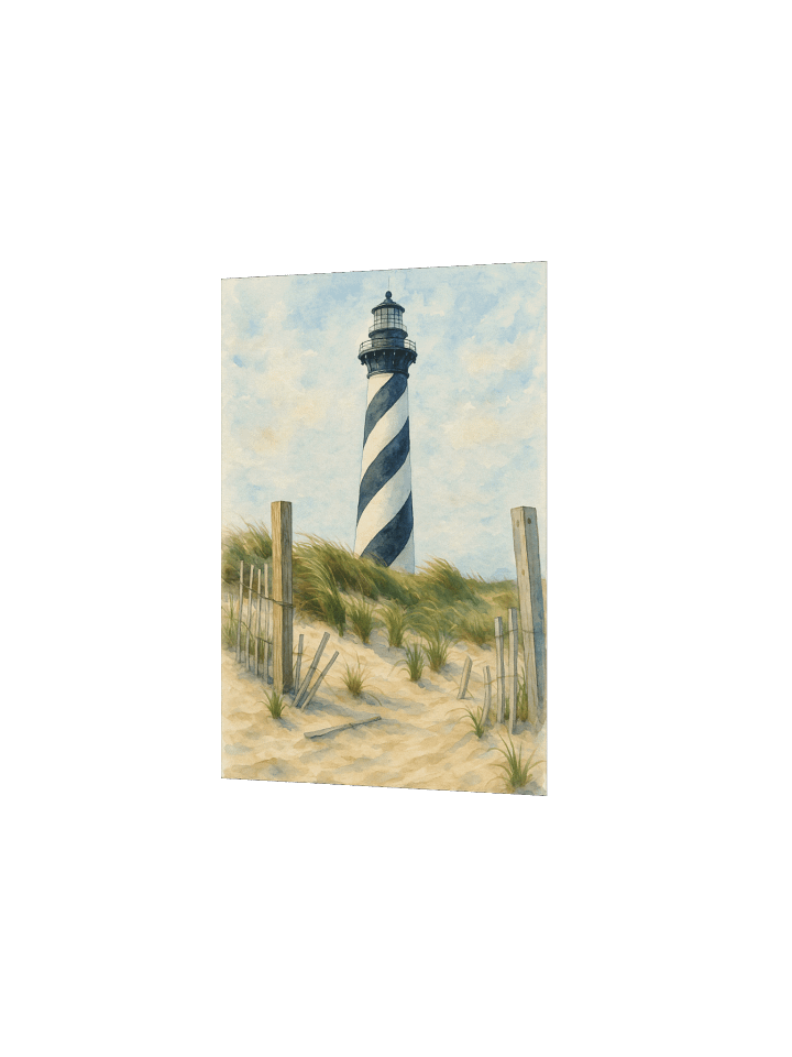 Cape Hatteras Lighthouse Watercolor Poster product image (11)