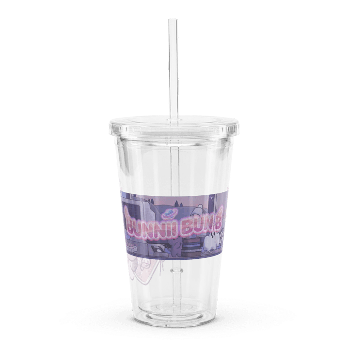 ♡ Clear Plastic Tumbler ♡ product image (1)