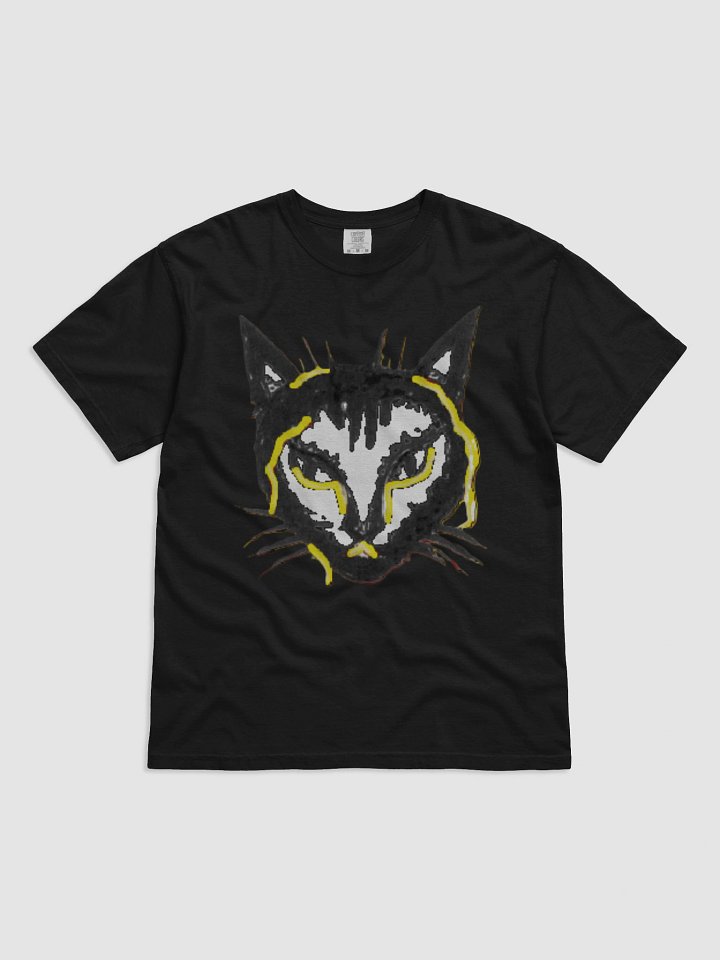 Mustard NecroCat T-Shirt product image (1)