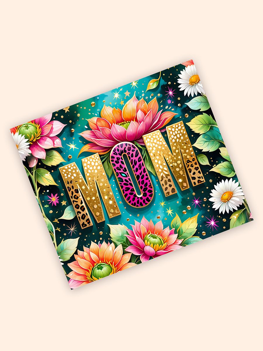 Floral Mom Tumbler Wrap product image (2)