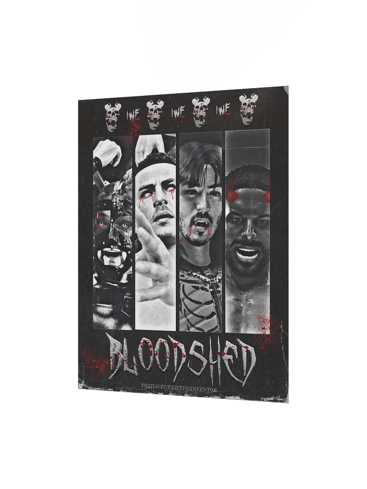 IWF BLOODSHED Poster product image (2)
