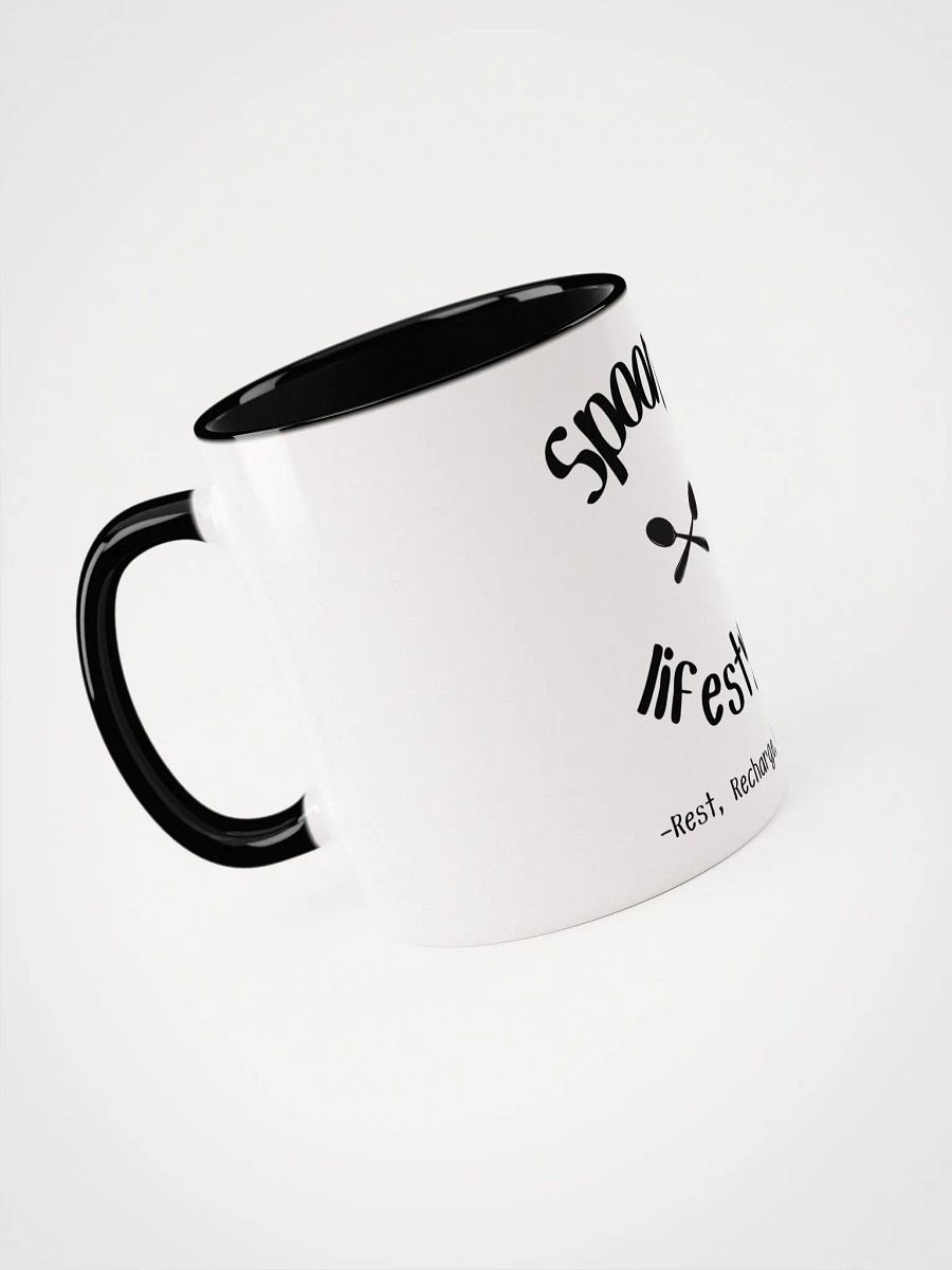 Spoonie Lifestyle- Rest, Recharge, Repeat Mug- Choose Your Color product image (4)