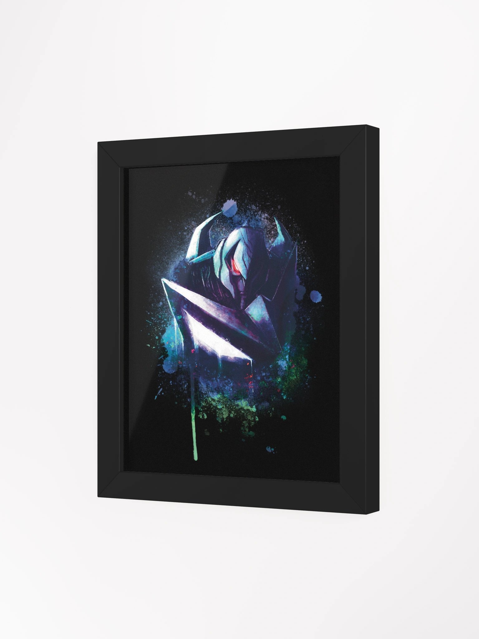 Graphic Spray Framed Poster - Hero (Black) product image (3)