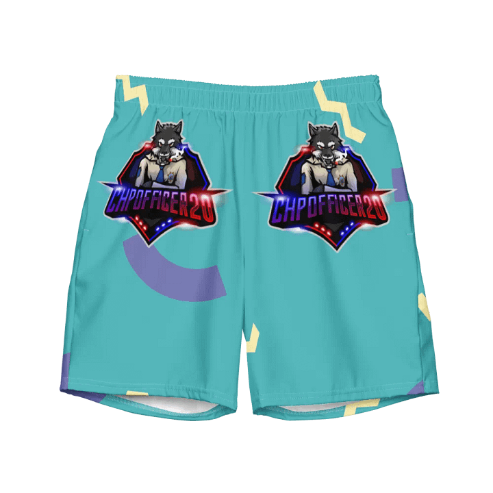 Choppercrew Emblem All-Over Print Swim Trunks product image (2)