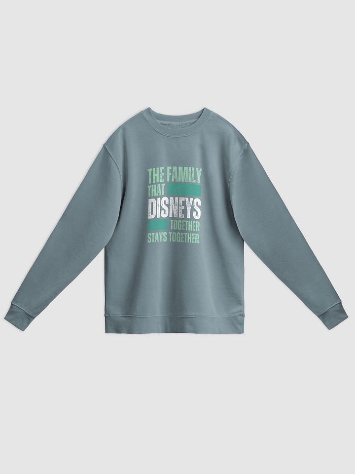 Disney World Family Midweight Pigment Dyed Sweatshirt product image (1)