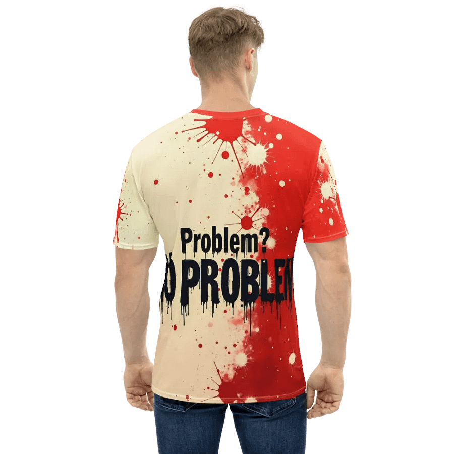 Problem? No Problem All-Over Print Tee product image (4)