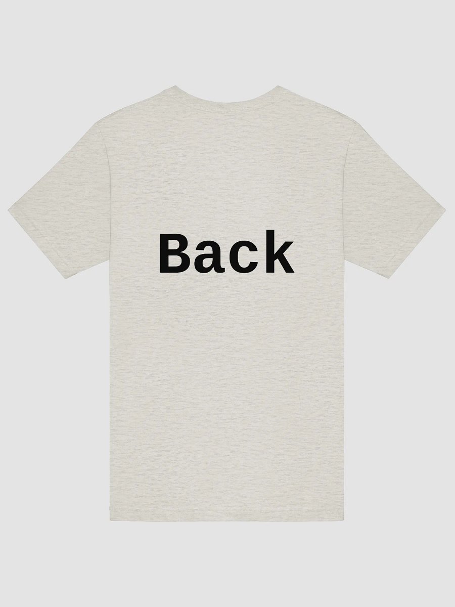 Front Back Simple Tee - Correct - Light Color product image (20)