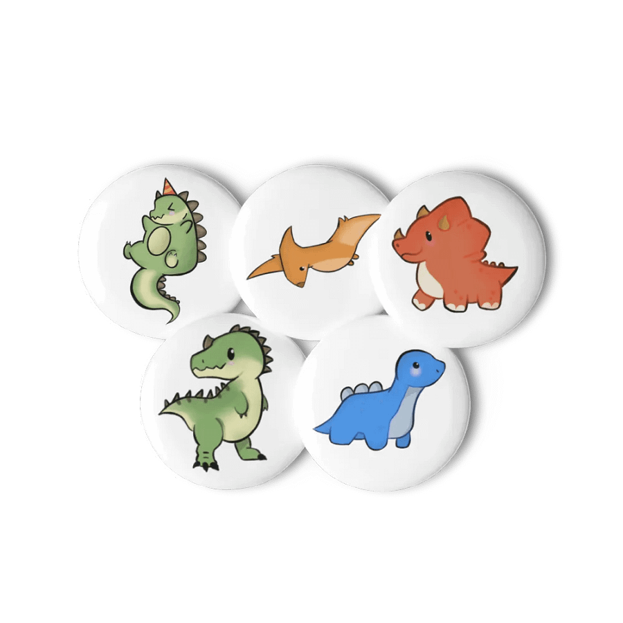 Birthday Dino Badges product image (11)