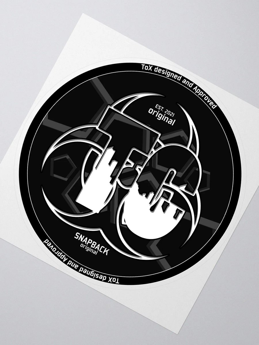 ToX snapback sticker product image (4)