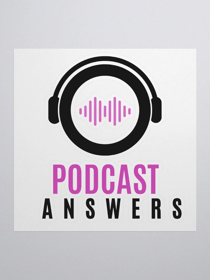 Podcast Answers Stickers product image (3)
