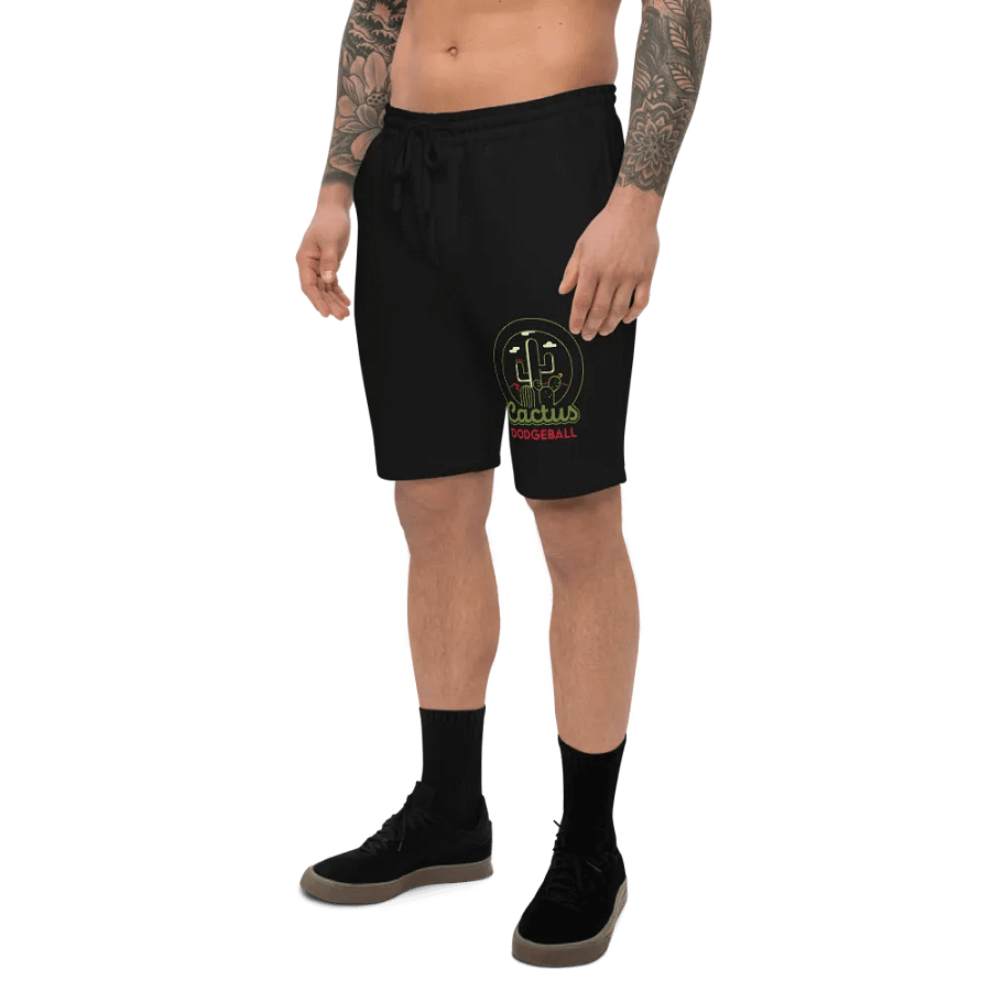 Cactus Dodgeball Fleece Shorts product image (6)
