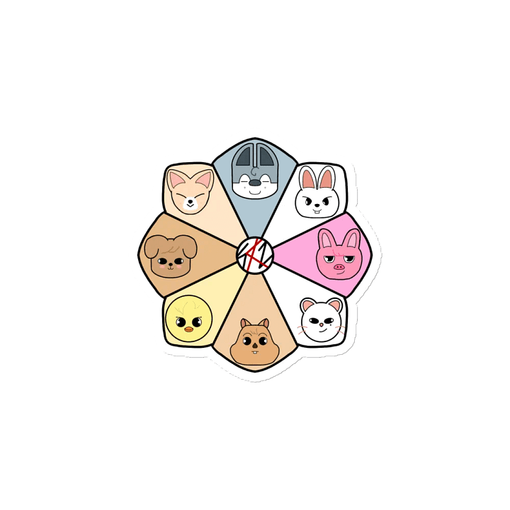 Skzoo OT8 Flower Magnet product image (2)