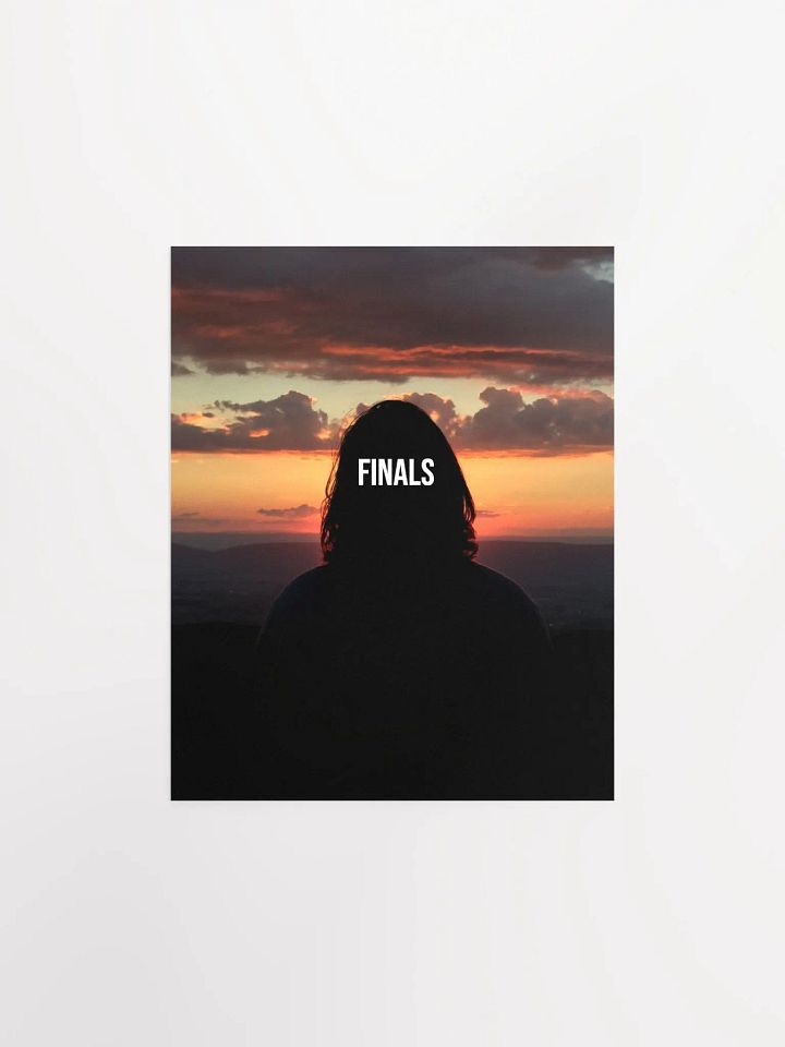Finals Silhouette Poster product image (2)