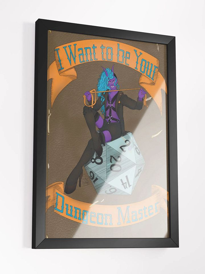 DM Pun Poster (Framed) product image (3)