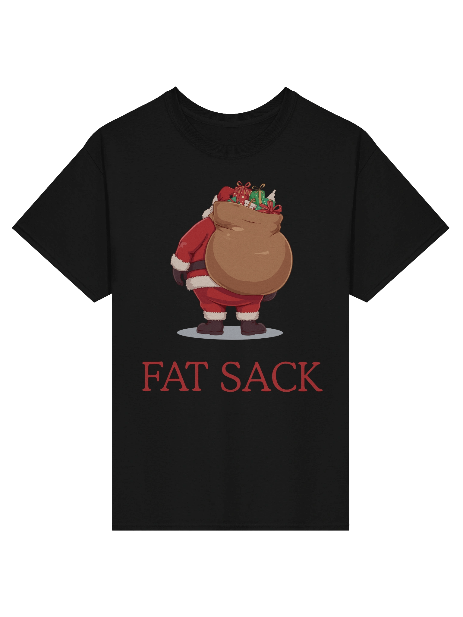 Fat Sack Santa T-Shirt product image (4)
