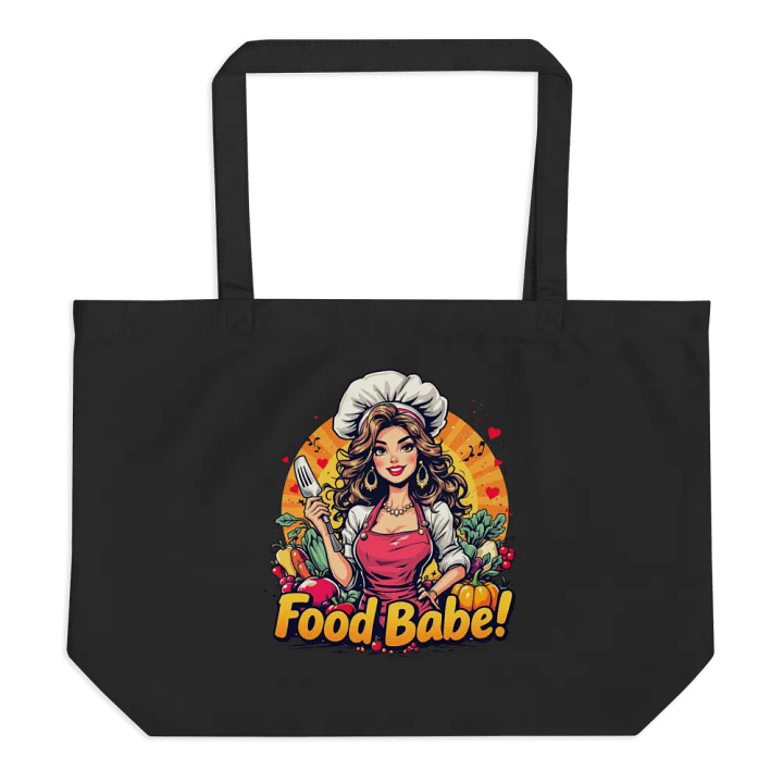 Foodie Vibes Organic Tote product image (1)