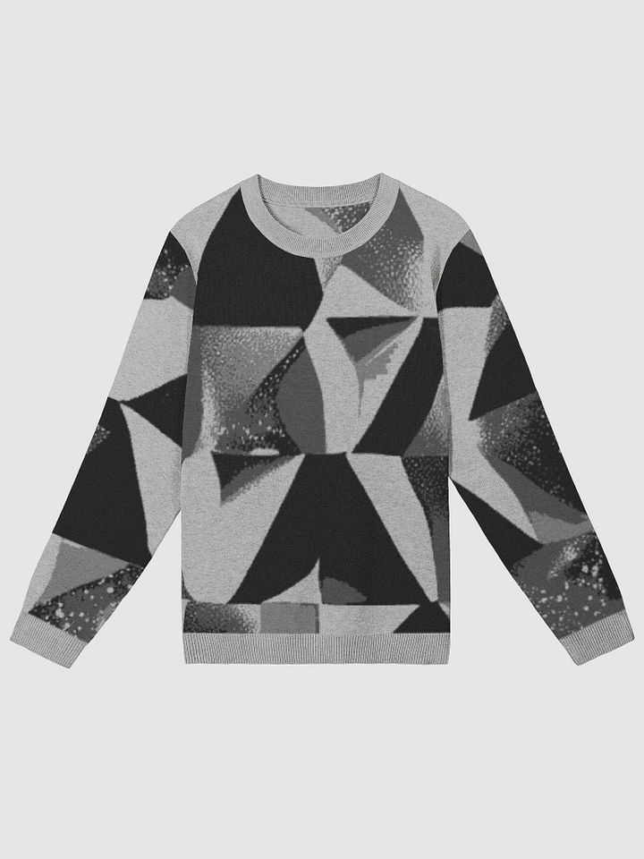 Geometric Design Knit Crewneck (Exclusive) product image (1)