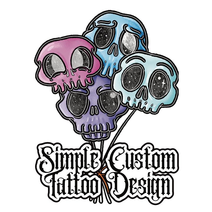 Simple Custom Tattoo Design product image (1)