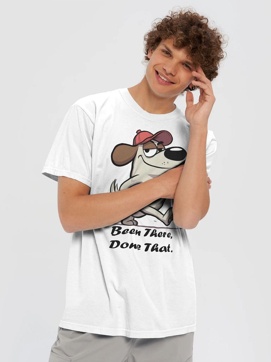 "Been There, Done That" #Statement Heavyweight White T-Shirt product image (5)