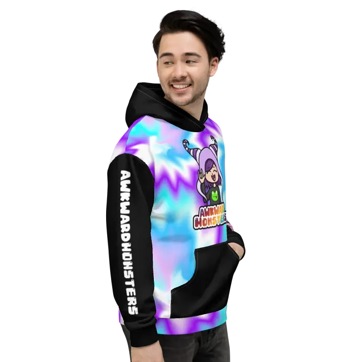 AwkwardMonsters Logo Tie-Dye Hoodie product image (1)