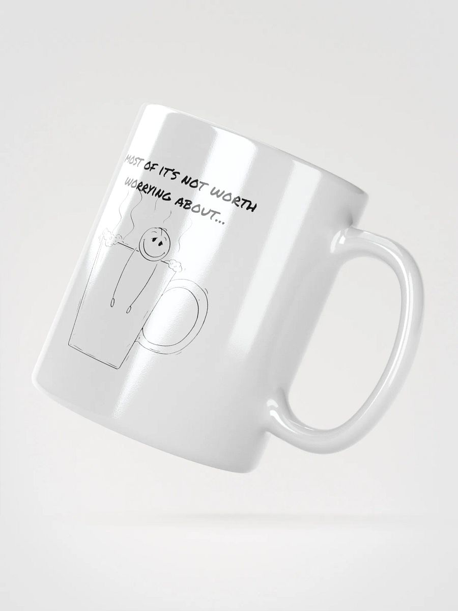 “Not Worth Worrying About” Mug product image (4)