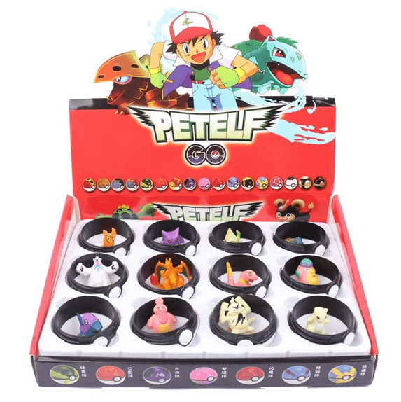 12Pcs /Set PokeBall Model Anime Figure Pokemon Pikachu Pocket Monster product image (2)