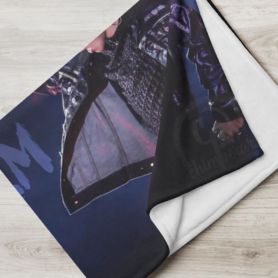 BTS - Jimin - Strength Throw Blanket - Designed by ChimberArt product image (5)