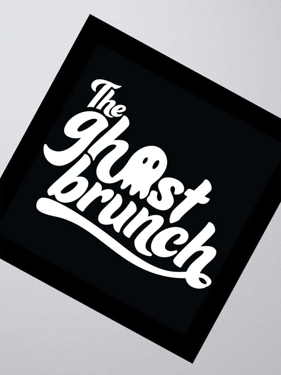 The Ghost Brunch 3"x3" sticker product image (2)
