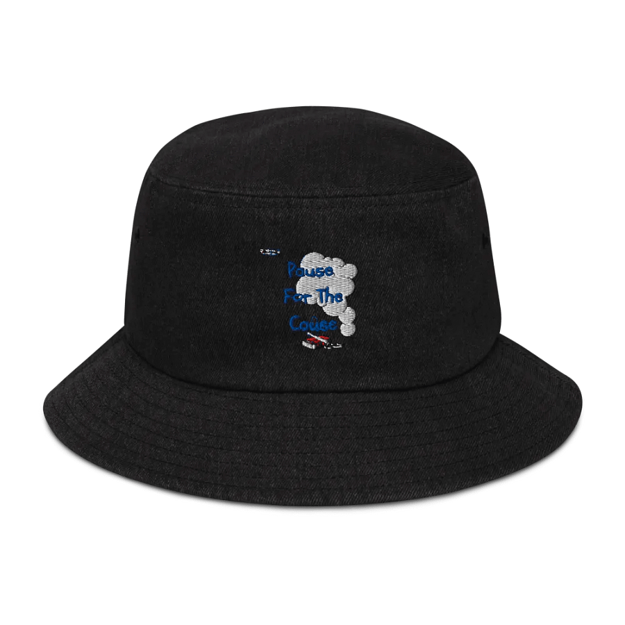 Pause For The Cause Denim Bucket Hat product image (1)