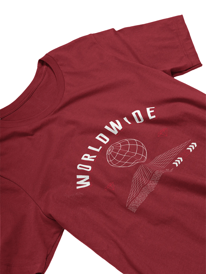 Worldwide Stylized Globe T-Shirt product image (2)
