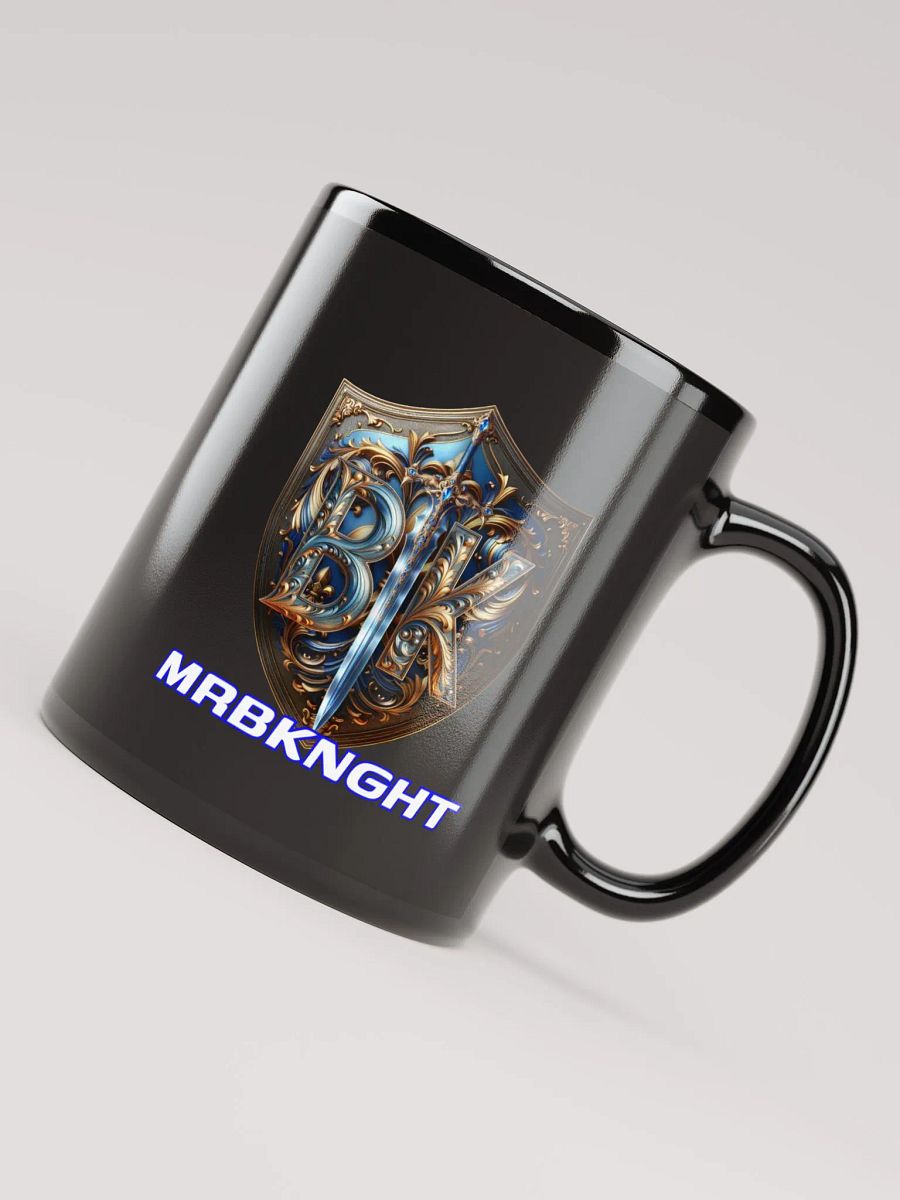 Black MrBKnght Logo Mug product image (7)