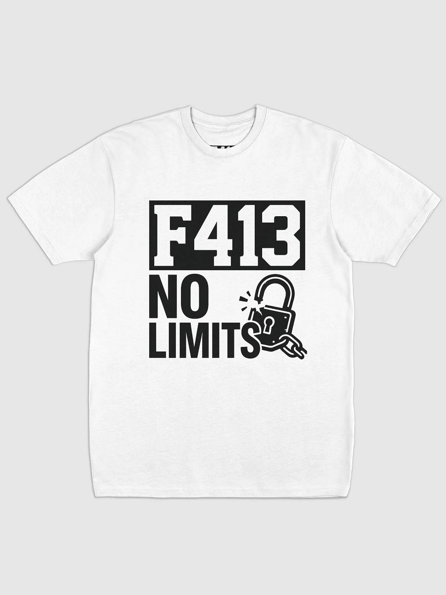 F413 - NO LIMITS | Camiseta Cristiana Urbana PREMIUM product image (1)