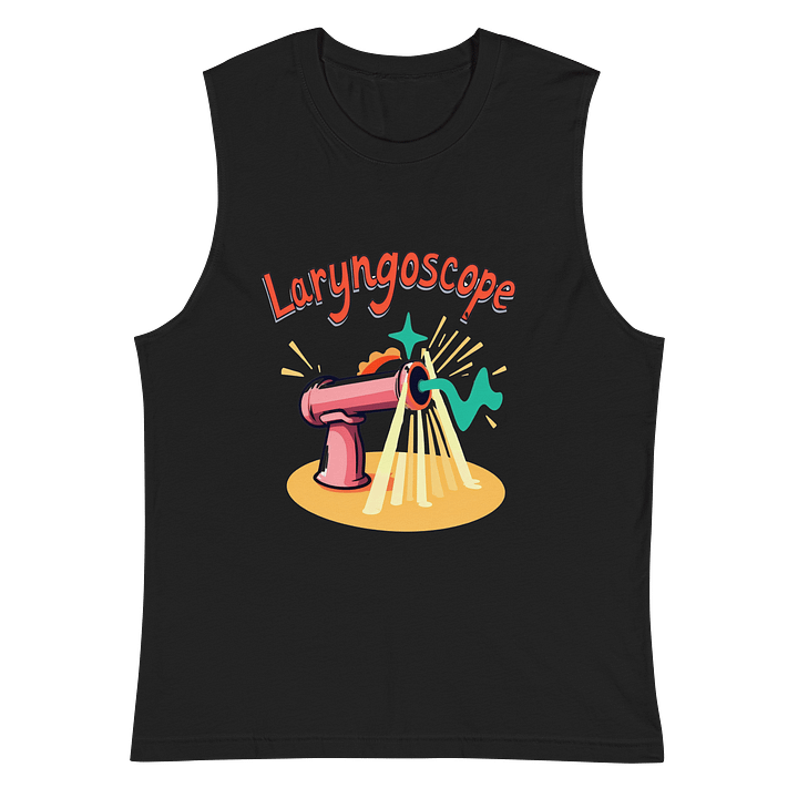 Vibrant Laryngoscope Cartoon Muscle Tank product image (3)