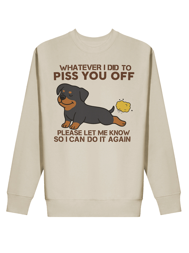 Stubborn Rottweiler Sweatshirt product image (2)