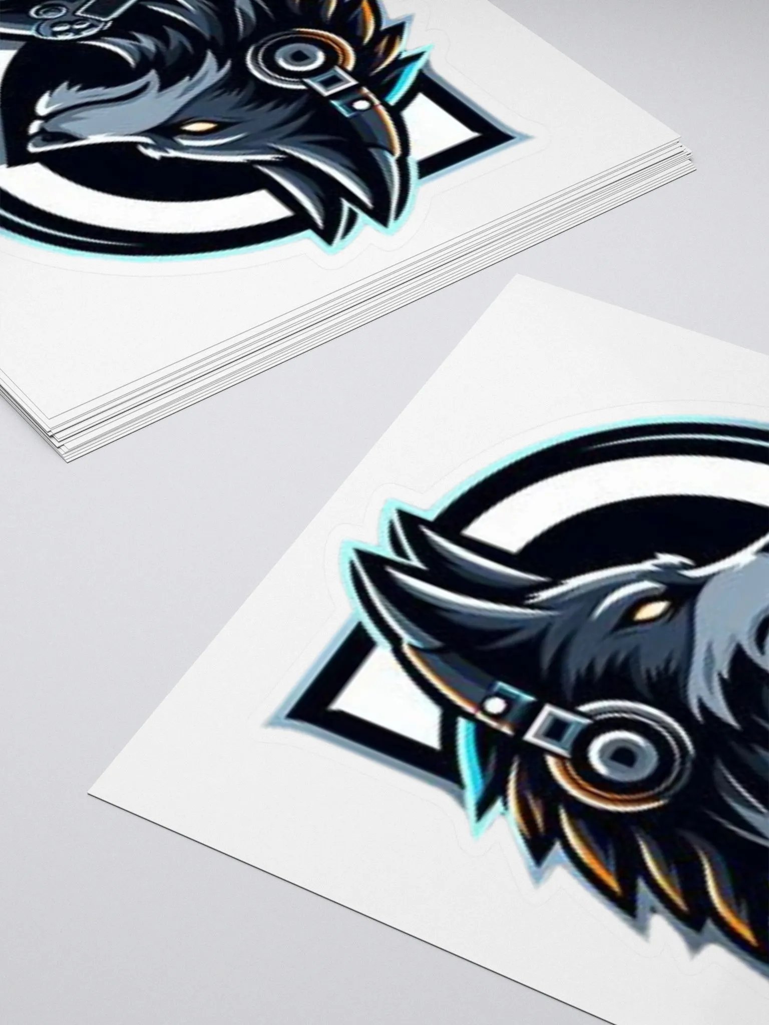 Wolf Pack Logo Sticker product image (10)