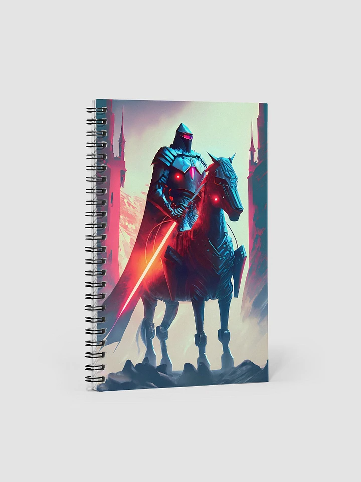 NEON DARK SITH ON CYBER HORSE NOTEBOOK product image (1)