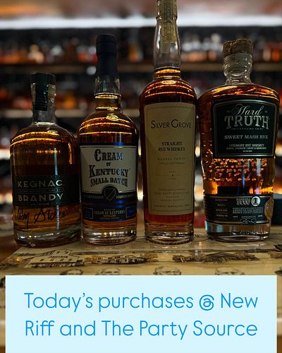 This is my first Silver Grove, Hard Truth, Cream of Kentucky. The distiller for the Kegnac Brandy worked for years at Jim Bea...