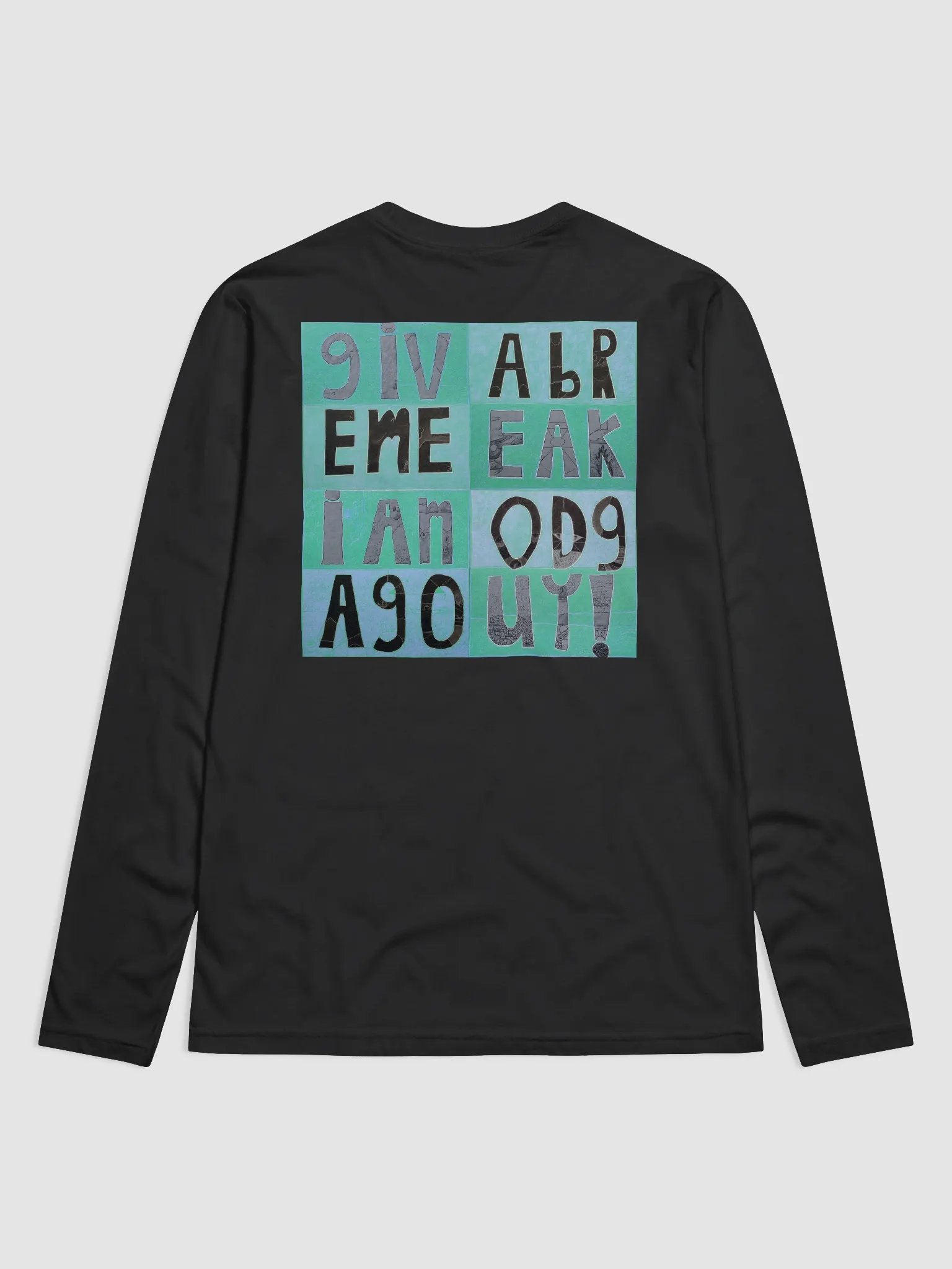 Another Good Guy Premium Fitted Long Sleeve Crew (back) product image (1)