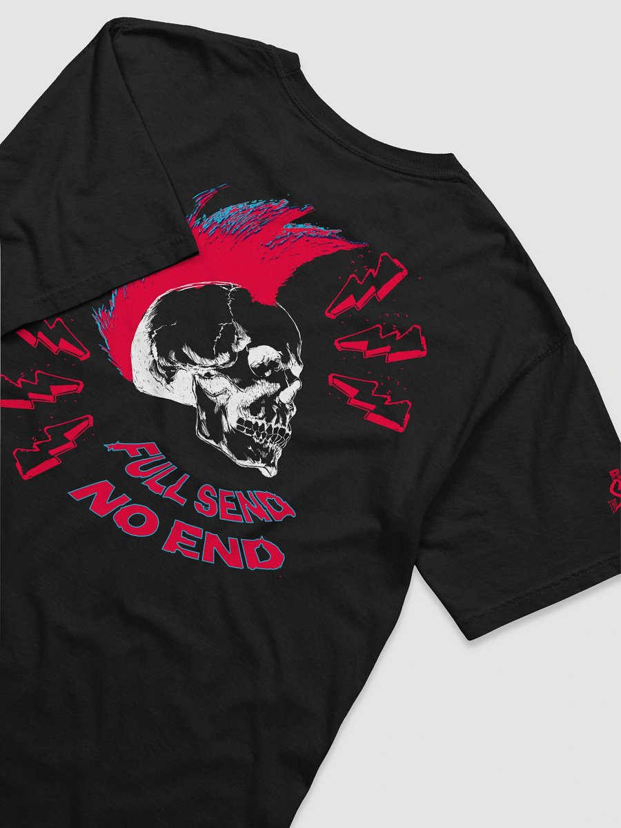 FULL SEND - NO END Black Tee product image (4)