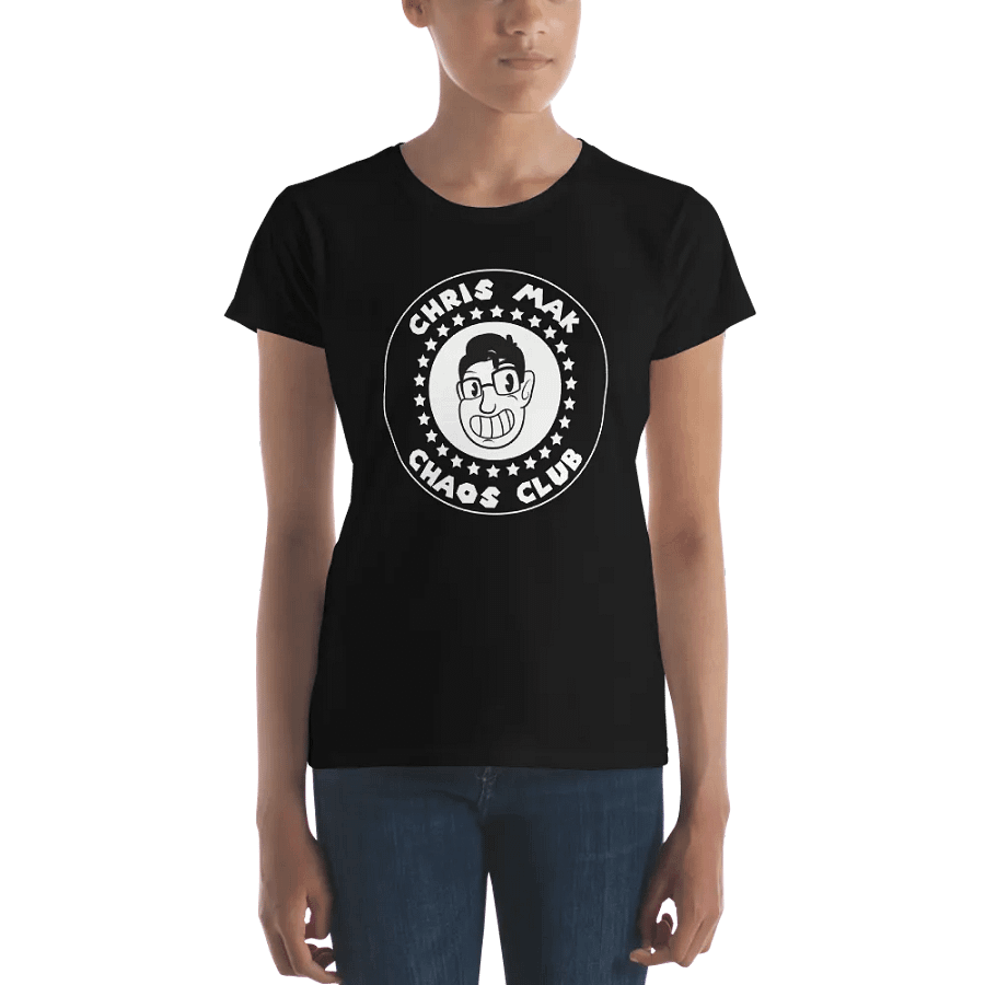 WOMEN'S FIT CHAOS CLUB SHIRT (DARK) product image (2)