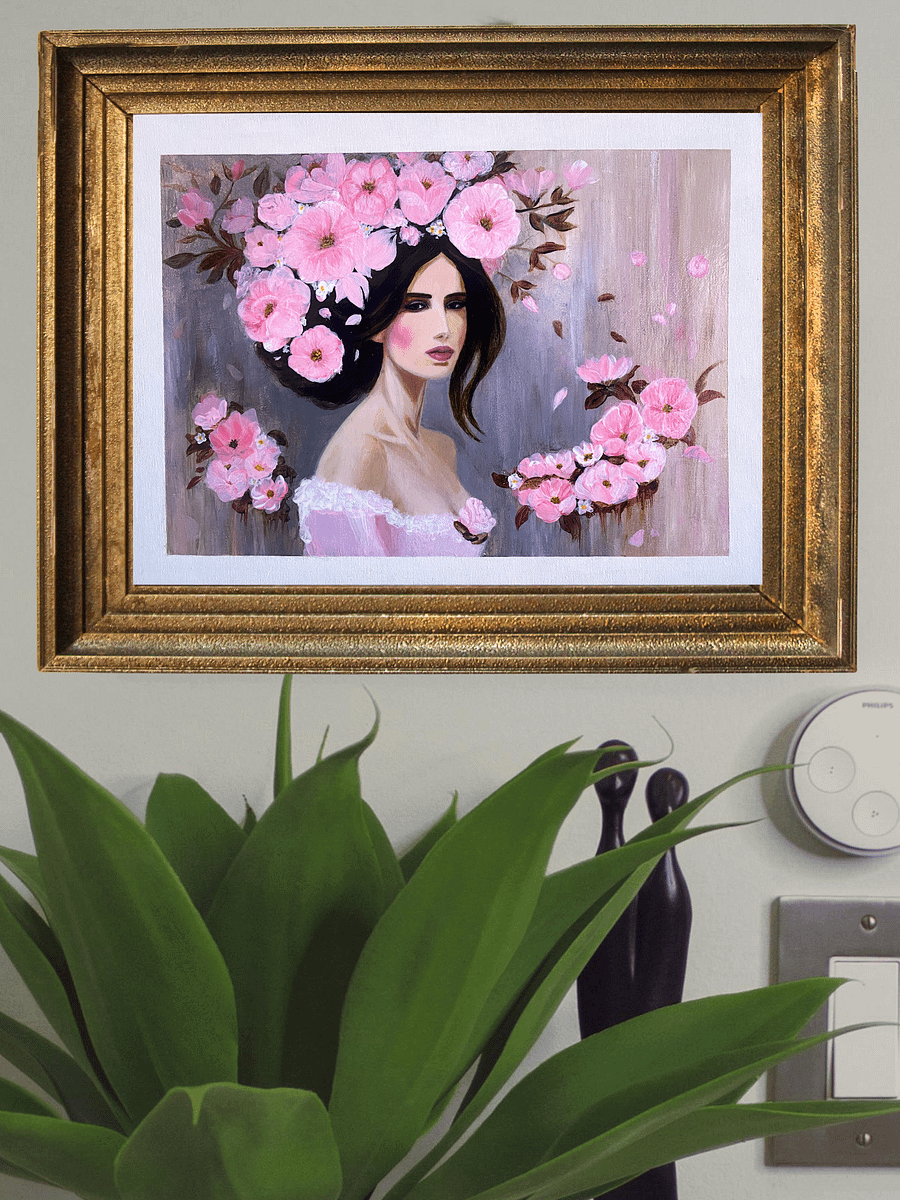 Blushing Beauty Among Blossoms product image (4)